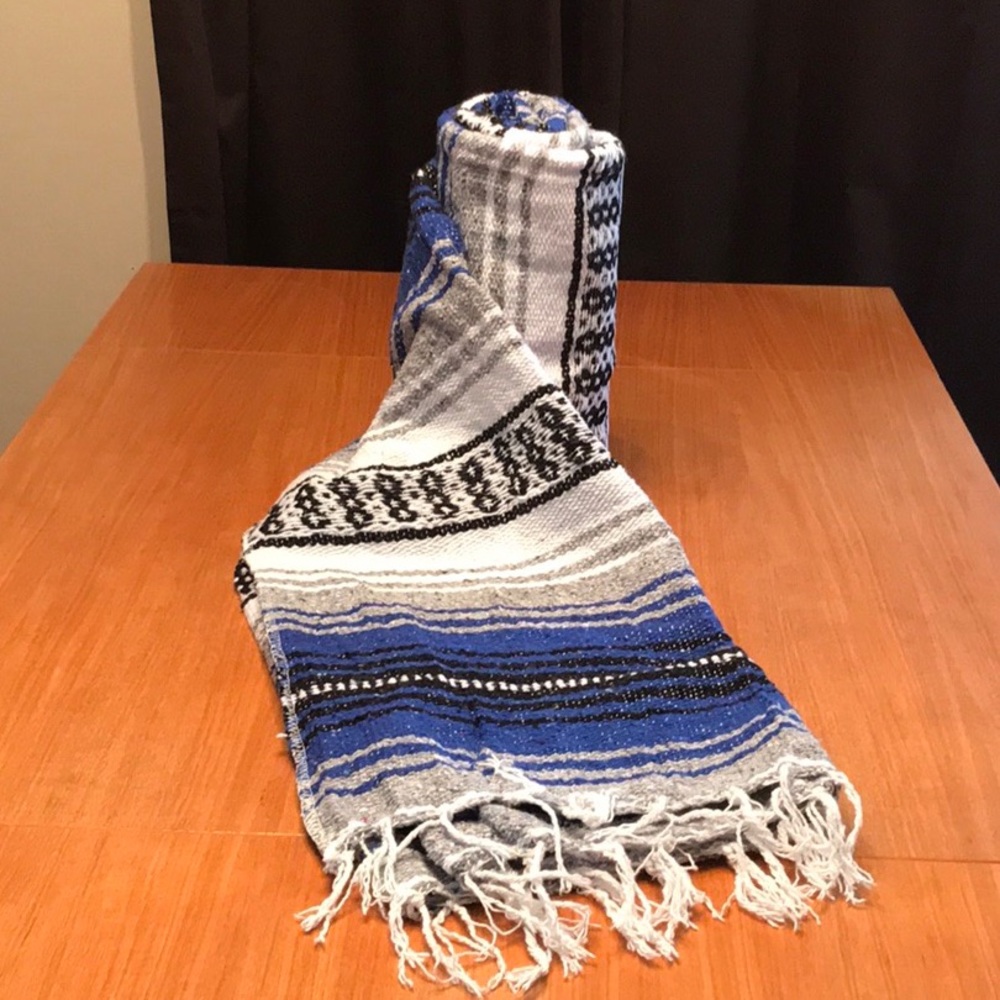 Dark blue - yoga/beach blanket
